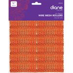 Diane Mesh Roller, Orange, 7/8 Inch, 12 Count