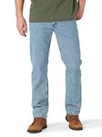 Wrangler Men's Authentics Classic Regular-fit Jean, Light Stonewash, 32W / 32L