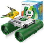 USCAMEL Binoculars Kids and Adults, 8×21 Small Binocular, Waterproof Compact Binocular for Outdoor Use