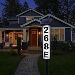 Solar Address Sign Solar House Numbers Lighted House Numbers for Outside Address Plaques for House Address Numbers for House