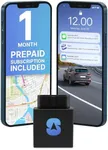 Spy Tec Plug-in GPS Car Tracker w/ 3 Month Service, No Fees, GPS Tracking for Vehicles, Trucks, & Family Safety, Easy Installation, Speed Monitoring, Location History, USA & Worldwide Tracking