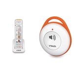 VTech SN5307 Dect_6.0 Accessory Handset + VTech SN7022 Wearable Cordless SOS Pendant Phone System