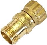 Vibrant Yard Co. LLC 25 psi Pressure Regulator for Soaker Hose and Drip Irrigation System with Hose Thread – Heavy Duty Lead-Free Brass