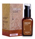 Smyan Sensual Massage Oil, Coffee- For Romance Aroma, Exotic, Indulging & Mystic Feel, Pain Relief in Back, Legs, Arms, Knee, Body, SLS & Paraben Free (Men & Women, 100ml)