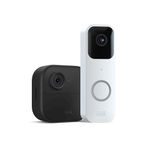 Blink Video Doorbell + 1 Outdoor 4 smart security camera (4th Gen) with Sync Module 2 | Two-year battery life, motion detection, two-way audio, HD video, Works with Alexa