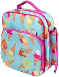 Premium Insulated Lunch Box for Girls- Built to Last w Solid Metal Frame & Superior Hot/Cold Retention- Heavy-Duty Zippers & Tear-Resistant Waterproof Fabric, Kids Tote w Bottle Holder & Snack Pocket