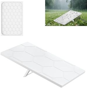 Protective Case for Starlink Gen 3, Starlink Standard Gen 3 Cover Case, Shockproof Silicone Protector Cover for Standard Satellite Dish - Anti Hail, UV Resistant, Impact Protection for Roof, RV White