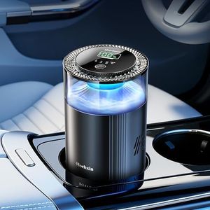 RORHXIA P3 2026 Upgraded Smart Car Air Freshener New Car Smell Scent Diffuser with 6 Ambient Lights Automatic On/Off Adjustable Intensity Long Lasting Aromatizante para Carro Gifts for Women Men