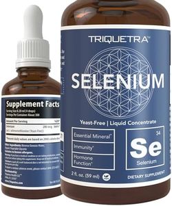 Ionic Selenium Supplement - Liquid Concentrate, Maximum Absorption Allows for Smaller, Safe Doses | Ionically Charged, Vegan, Earth Sourced Minerals (230 Servings)