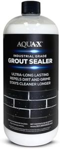 AQUA-X Grout Sealer (1 Qt): Professional-Grade Impregnator Sealant for Shower Tile Grout and Backsplash - Long-Lasting with Fast-Drying Formula