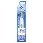 Oral-B Revolution Battery Toothbrush with (1) Brush Head, White, Batteries Included