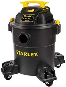 Stanley - SL18116P Wet/Dry Vacuum, 6 Gallon, 4 Horsepower Black