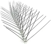 Bird-X Original Stainless Steel Bird Spikes, 6-inch Regular Wide Spikes Since 1964, Bird Spikes for Pigeons and Other Small Birds, Easy to Install, Contains 2 ft. Strips, Cover 24 Linear Feet Area