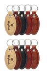 Highlark® Premium and Exclusive Leather Keychain | All Vehicles Compatible Keychain | Key Chain For Home, Office, Car & Bike | Heavy Duty Keychain for Men and Women(Pack of 2(Set of 5))