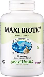 Maxi Health - Maxi Biotic Aged Garlic Extract Capsules (360 Count) | Kyolic Garlic Supplement with Spirulina, Echinacea, Oregano and Enzymax - Natural Antioxidant - Wellness Support