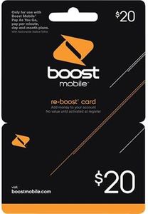 Boost Mobile 20 Dollars Re-Boost Card