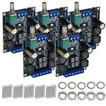 AZDelivery 5x Digital amplifier board TPA3116D2 with two channel stereo amplifier, 2 x 50W digital stereo amplifier board 12V 24V for speakers and DIY projects incl. eBook