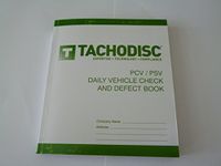 Driver's Defect Book PSV/PCV 50 report forms, Tachograph Product