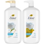 Dove Shampoo and Conditioner Set - Nourishing Secrets Coconut Shampoo and Conditioner, Hydrating Shampoo for Dry Hair, Frizz Control, 31 Oz (2 Piece Set)