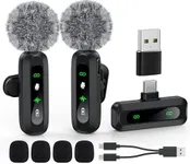 USB C Lavalier Microphone Wireless 