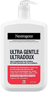 Neutrogena Ultra Gentle Cleanser with Vitamin B5 - Acne Prone & Sensitive Skin - clear, 354 ml (Pack of 1)
