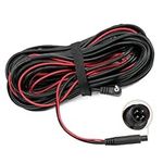 WOLFBOX G840S /G840H/G850/G900 50Feet WDR Rear Camera Extension Cord Cable for Mirror Dash Cam(4 pin, 2.5mm)