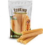 EcoKind Pet Treats Premium Gold Chicken Flavored Churro Chews | All Natural Himalayan Yak Cheese Dog Chew for Small to Large Dogs | Keeps Dogs Busy & Enjoying Indoors & Outdoor Use (5 Sticks)