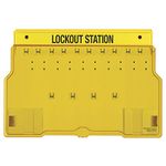 Master Lock 1483B Lockout Station with 10 Hooks