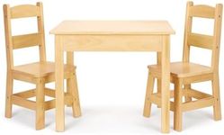 Melissa & Doug Solid Wood Table and