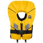 Crewsaver Kids Youth Junior Spiral 100N Lifejacket In Yellow Navy Child & Baby - Size - Child