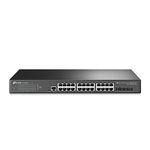 TP-Link TL-SG3428X | Jetstream 24 Port Gigabit Switch, 4 x 10GE SFP+ Slots | L2+ Smart Managed | Omada SDN Integrated | IPv6 | Static Routing | Support QoS, IGMP & LAG | 5 Year Manufacturer Warranty