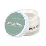 Routine Natural Deodorant Sweet Jane Deo Jar | 58 grams Natural Deodorant | Aluminum Free Natural Deodorant For Women & Men (Cream Jar Formula)