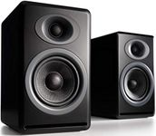 Audioengine P4 Passive Bookshelf Speakers | Home Stereo High-Performing 2-Way Desktop Speakers (Black)