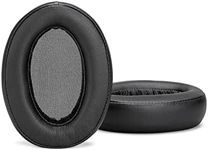 Premium Replacement WH-H910N Ear Pads Cushions Compatible with Sony WH-910N H.Ear on 3 Wireless Headphones (Black). Premium Protein Leather | High-Density Foam | Great Comfort