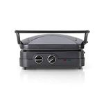 Cuisinart Griddler Elite, Sandwich toaster, panini press, contact grill, electric griddle, Non-stick removable plates, dishwasher safe, Health grill, less oil, Midnight Grey