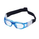 dachance RX Basketball Sports Glasses Football Personality Goggles Can Replace Prescription lens (blue blue kids)