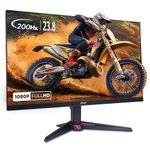 Acer Nitro VG240Y X1 23.8 Inch IPS Full HD Backlit LED Gaming Monitor I 0.5 MS Response I 200Hz Refresh Rate I SRGB 99%, HDR 10 I 2xHDMI, 1xDP I Stereo Speakers I AMD FreeSync Premium I Eye Care