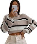 ZAFUL Women's Color Block Striped S