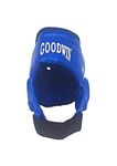 M N Traders Kai Approved Goodwin Taekwondo, Karate, Judo and Boxing Kickboxing Head Guard for Training Practice, Blue (Medium)