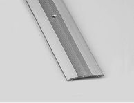 Carpet/Flooring Door Strip (Single, Silver)