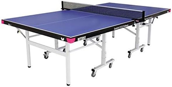 Butterfly Easifold DX22 Rollaway Indoor Table Tennis Table, Blue