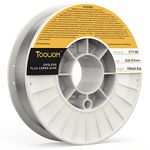 TOOLIOM E71T-GS .035" Diameter 10-Pound Spool Flux Core Self-Shielded Carbon Steel Mig Welding Wire for TL-200M