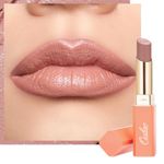 Oulac Pink Moisturising Lipstick - Matte Lipstick for Women, Peach Nourishing Lip, Satin Matte Finish, Creamy Texture, Highly Pigmented, With Shea Butter, Vegan Clean Beauty 4g SG03 Be Seductive