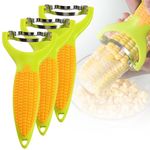 2024 New Corn Peeler, Upgrade Planer Corn Peeler Corn Thresher Corn Stripper, Stainless Steel Quick Corn Kernel Cutter Tool Corn Thresher with Ergonomic Handle (3)