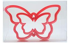 Butterfly Cookie Cutter Set of 2, Biscuit, Pastry, Fondant Clay Cutter