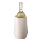 Vacu Vin Hexo Wine Chiller - Reusable, 2-in-1 Wine Bottle Cooler - Sand - Cooler Sleeve for Standard Size Bottles - Insulated Wine Bottle Chiller