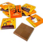 25 Halloween Chocolate Neapolitans Sweets – Halloween Chocolate Trick or Treat Sweets Happy Halloween Table Decoration Sweets