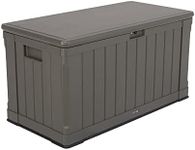 Lifetime 60089 Deck Storage Box, 116 gallon, brown