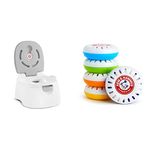 Munchkin 11564 Arm and Hammer 3-In-1 Potty Seat + 10324 Arm and Hammer Lavender Scented Nursery Fresheners (5-Count)