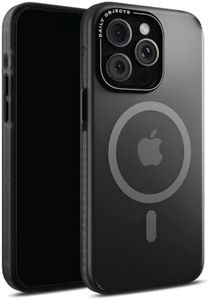 DailyObjects Polycarbonate Case for iPhone 13 Pro Compatible with Mag-Safe Wireless Charging,Black Nimbus Slim Shockproof Back Cover